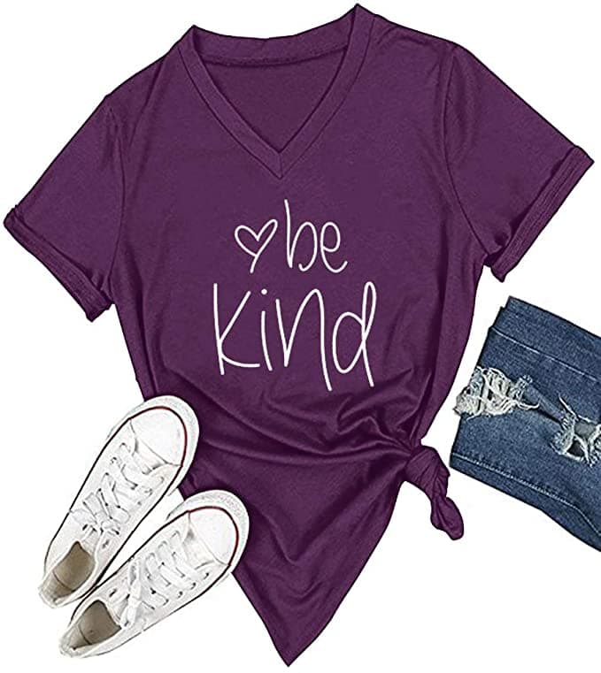 Imagem do produto DANVOUY Womens T Shirt Casual Cotton Short