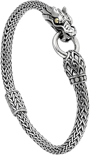 imagem John Hardy Women's Legends Naga Gold & Silver Dragon Station Chain Bracelet